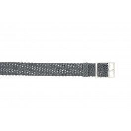 Bracelet de montre Universel PRLN.18.GRI Nylon Gris 18mm